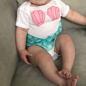 Mermaid onesie